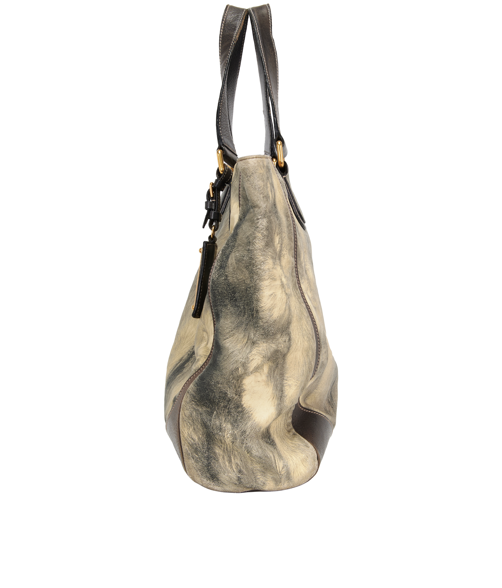 Miss Exotic Tote, &pound;250, Handbags, Brown, Leather, Bottom view